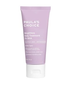 Paula's Choice Weightless Body Treatment 2% BHA, Salicylic Acid & Chamomile Lotion Exfoliant, Moisturizer for Keratosis Pilaris (KP) Prone Skin & Clogged Pores, Fragrance-Free & Paraben-Free