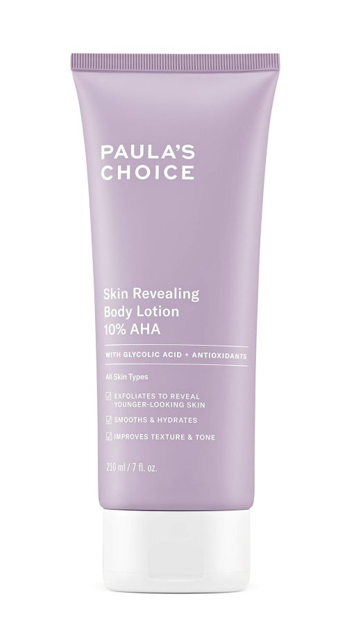 Paula's Choice Skin Revealing Body Lotion 10% AHA, Glycolic Acid & Shea Butter Exfoliant, Moisturizer for Keratosis Pilaris (KP) Prone Skin, 7 Ounce