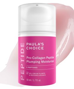 Paula's Choice Pro-Collagen Peptide Plumping Moisturizer, Daily Gel-Cream for Deep Lightweight Hydration, Wrinkles & Loss of Firmness, Fragrance-Free, 1.7 Fl Oz