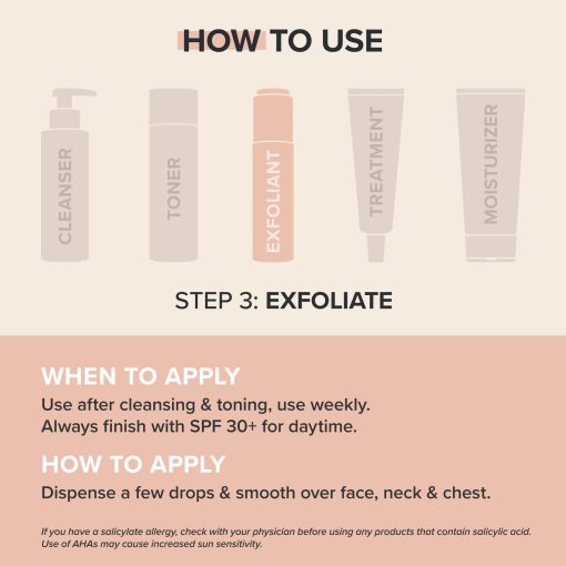 Paula's Choice RESIST Smoothing Treatment 10% AHA Serum, Lactic, Glycolic & Malic Acids, Anti-Aging Exfoliant for Dry Skin, 1 Ounce - Image 6