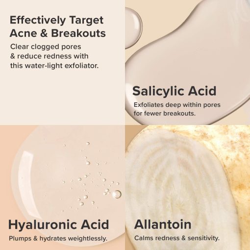 Paula's Choice CLEAR Anti-Redness Exfoliating Solution, 2% Salicylic Acid Exfoliant, for Mild to Severe Acne & Breakouts, Blackheads and Clogged Pores, Fragrance-Free, 4 Fl. Oz - Image 5